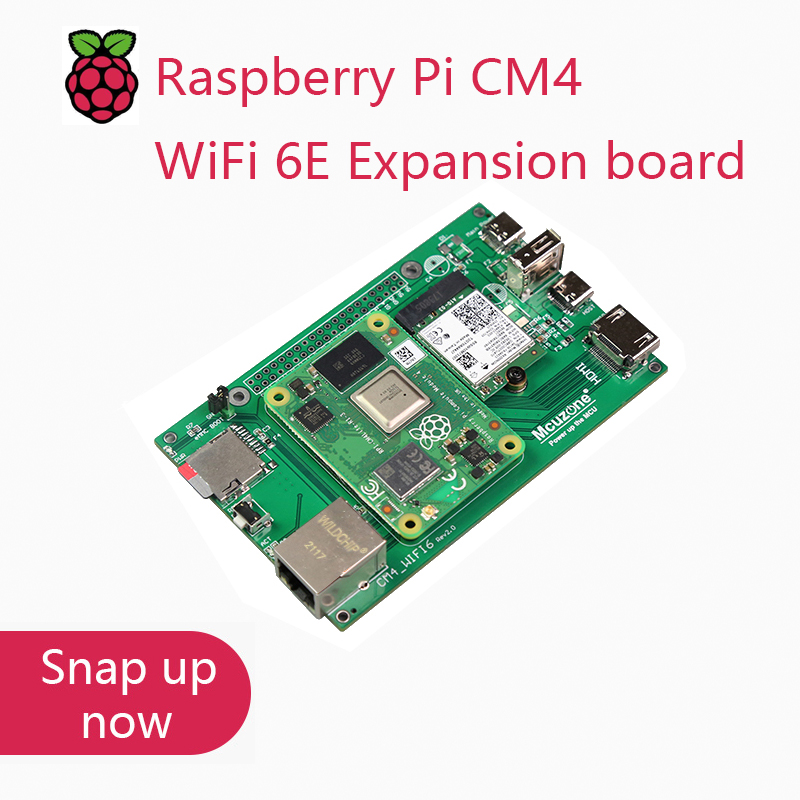 Raspberry Pi Keyboard - CM4 based wifi6 WiFi 6E expansion
