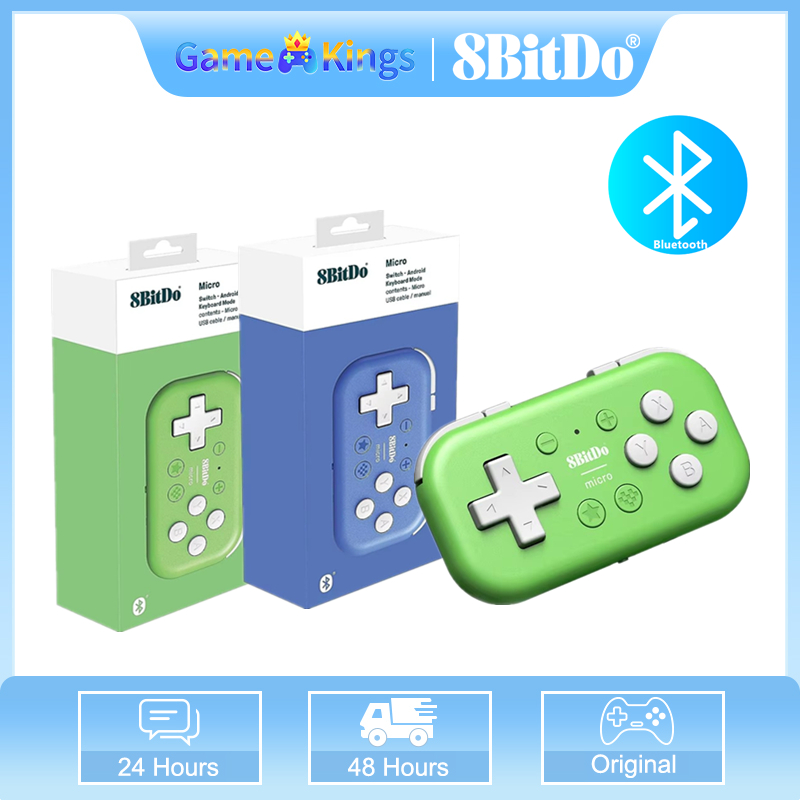 Raspberry Pi Keyboard - 8BitDo Micro Bluetooth Gamepad Mini Controller