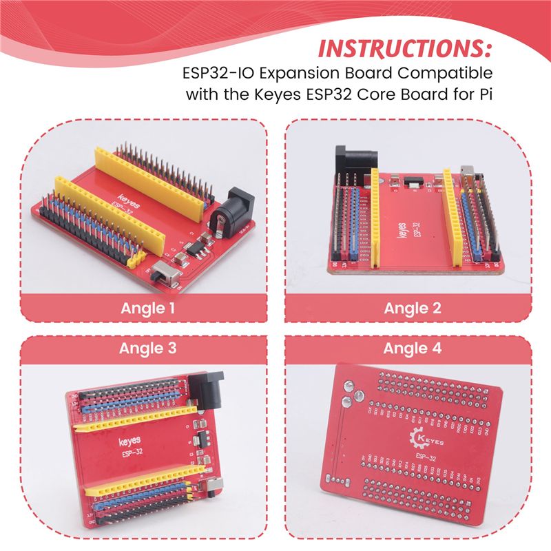 A01E-ESP32-IO Expansion Board  - Raspberry Pi Keyboard review and price