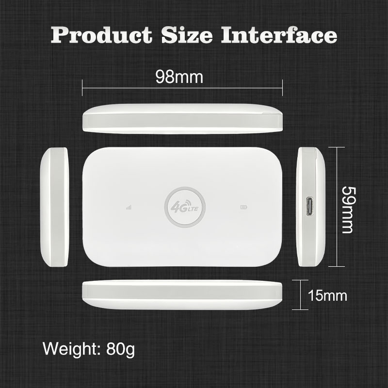 Factory Supply Mobile WiFi 4G  - 4G Lte Router Sim review and price