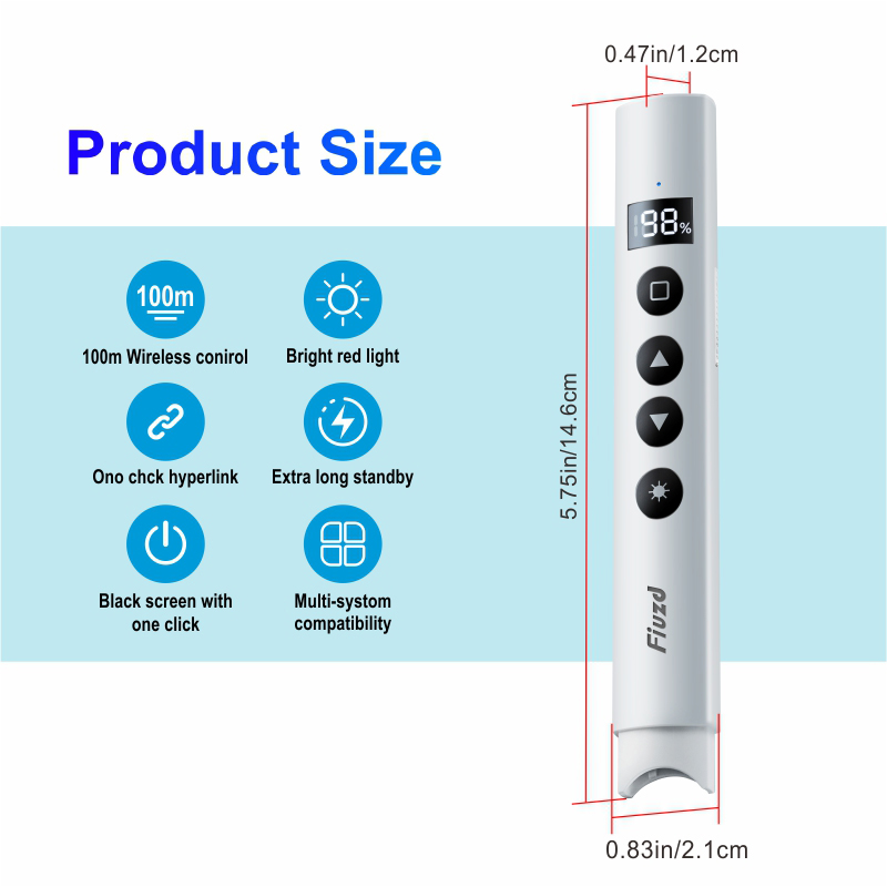 New Wireless Presenter Red Las - Presentation Remote Laser review and price