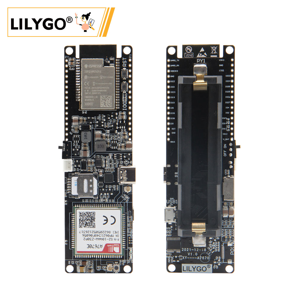 LILYGO® TTGO T-A7670G/E/SA R2  - 4G Lte Router Sim review and price