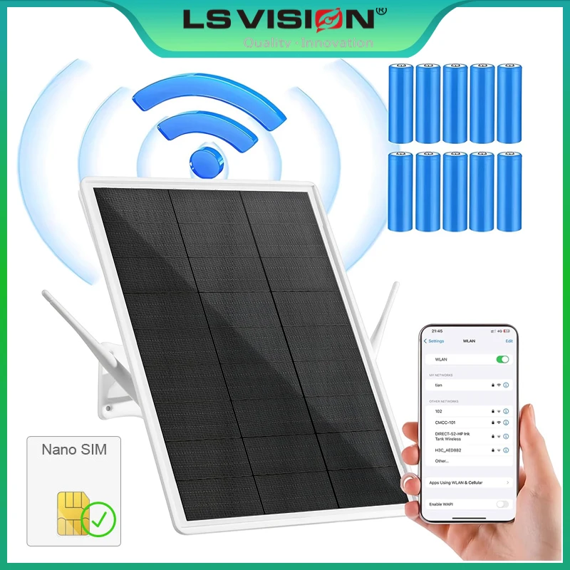 LS VISION Solar 4G LTE Modem R - 4G Lte Router Sim review and price