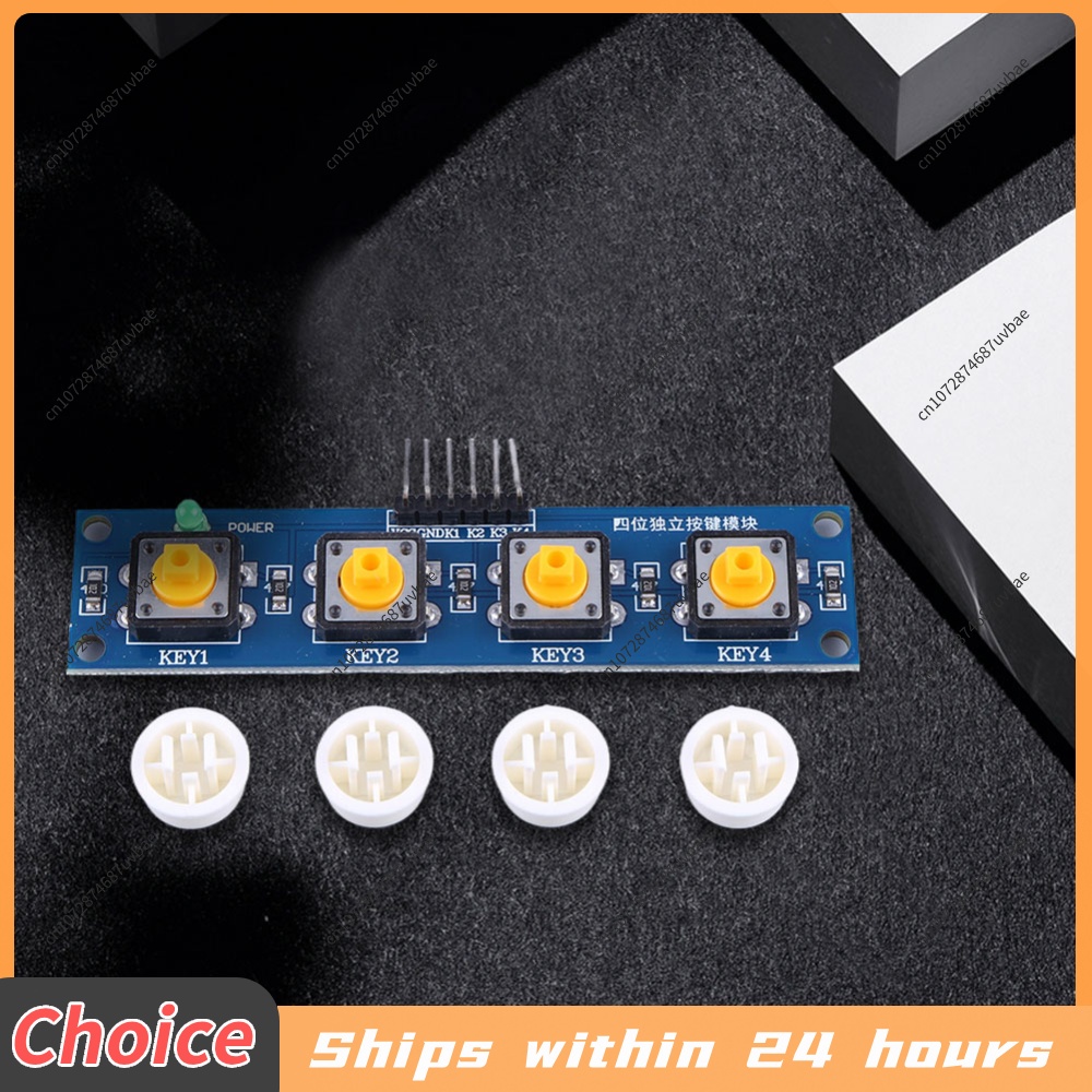 4 Independent Buttons Keyboard - Raspberry Pi Keyboard review and price