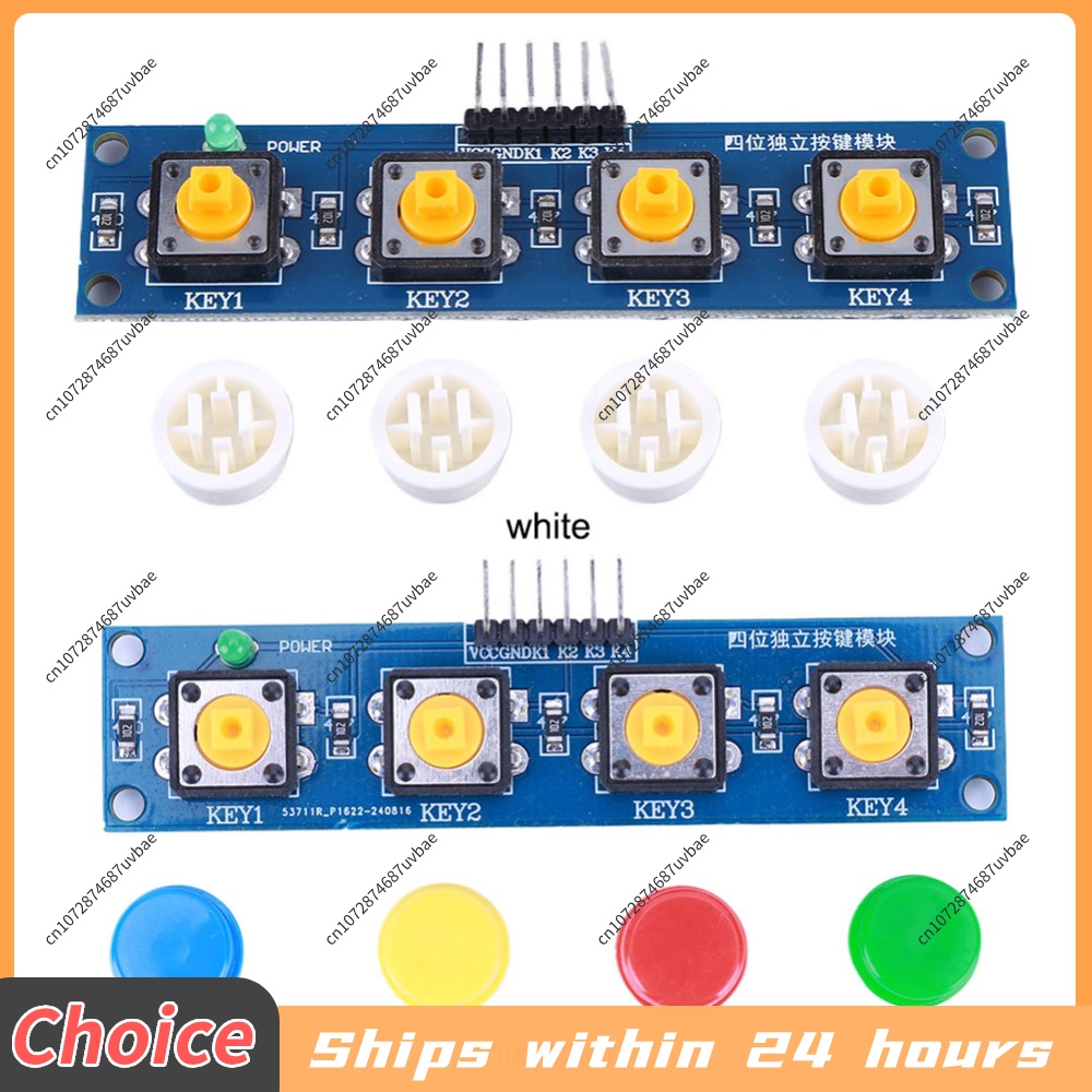 4 Independent Buttons Keyboard - Raspberry Pi Keyboard review and price