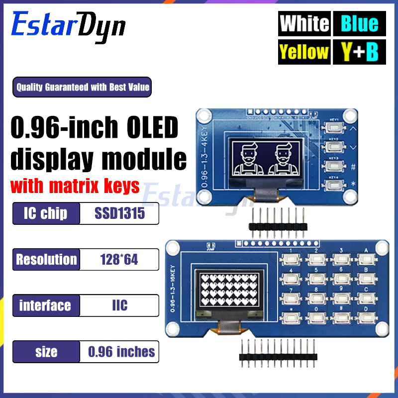 0.96 Inch OLED Display with 4x - Raspberry Pi Keyboard review and price
