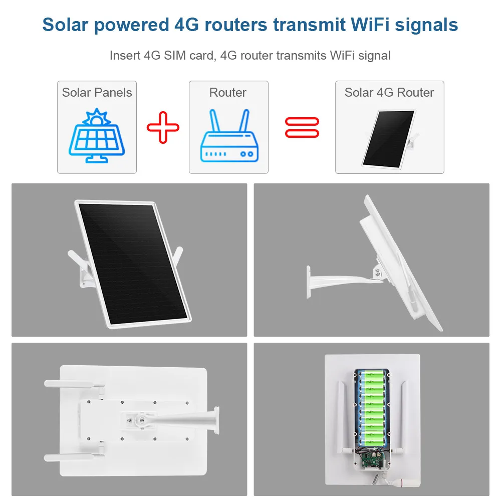 LS VISION 4G LTE Solar Router  - 4G Lte Router Sim review and price