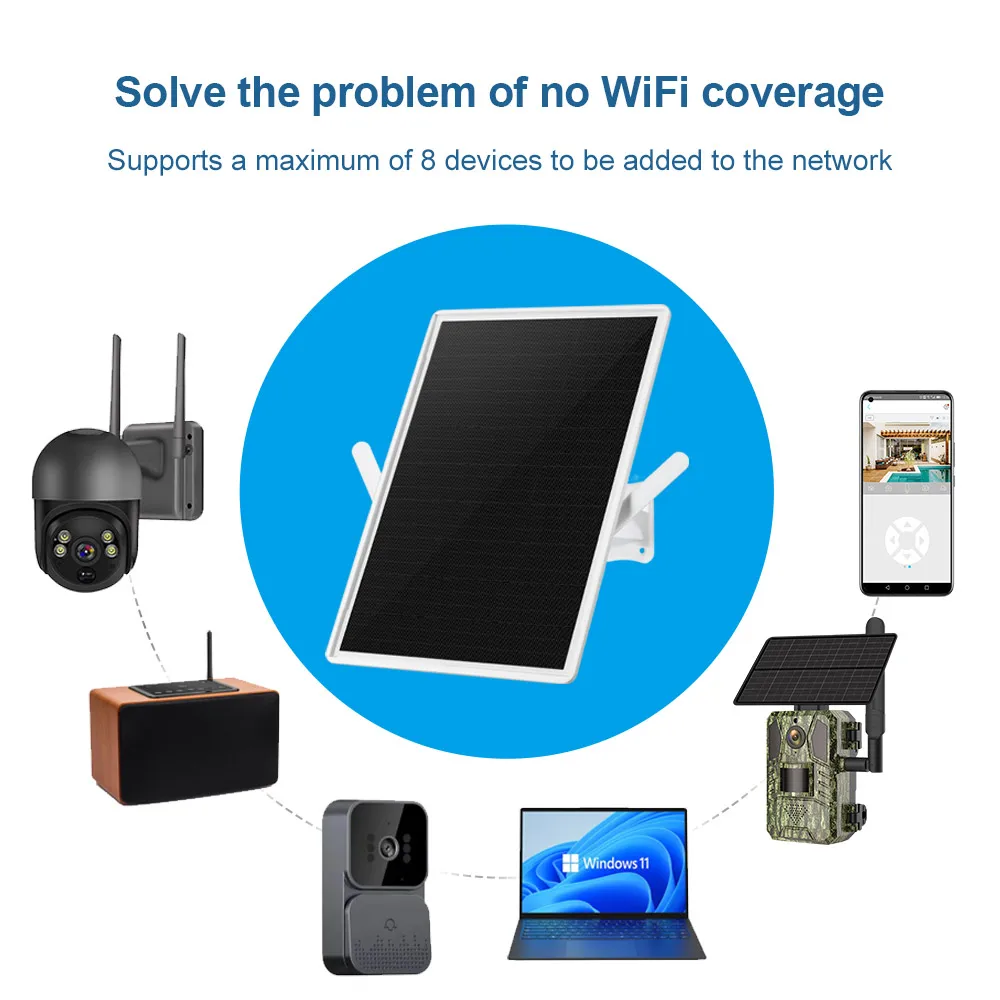 LS VISION 4G LTE Solar Router  - 4G Lte Router Sim review and price