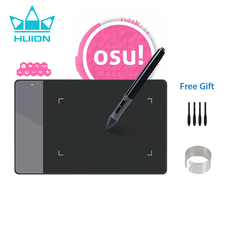 HUION 420 Graphics Tablet OSU  - Drawing Pad Signature review and price