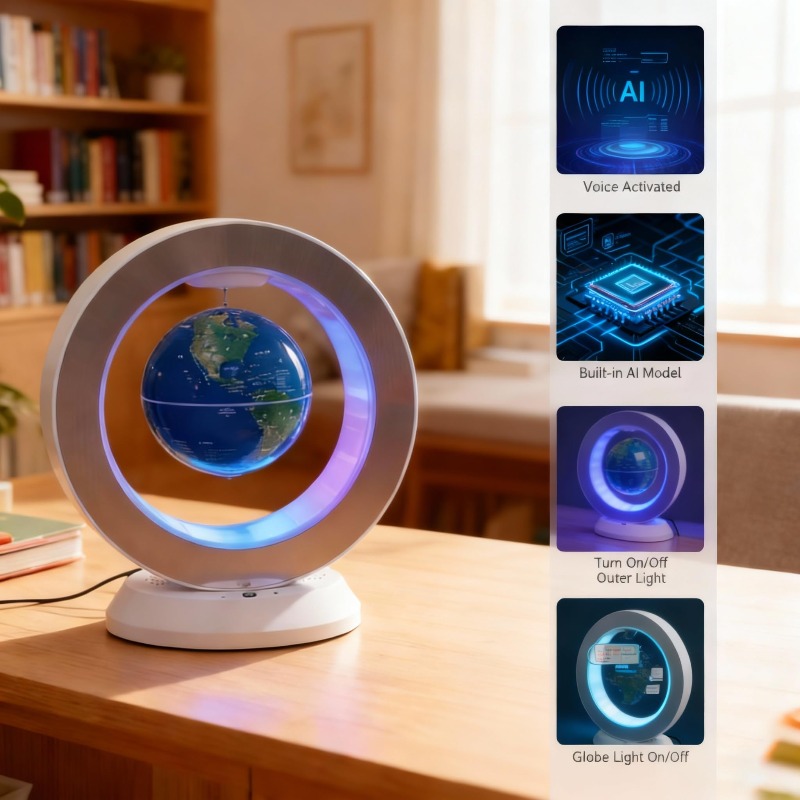 Levitating Globe Bluetooth Spe - Office Tech Gifts For Men review and price
