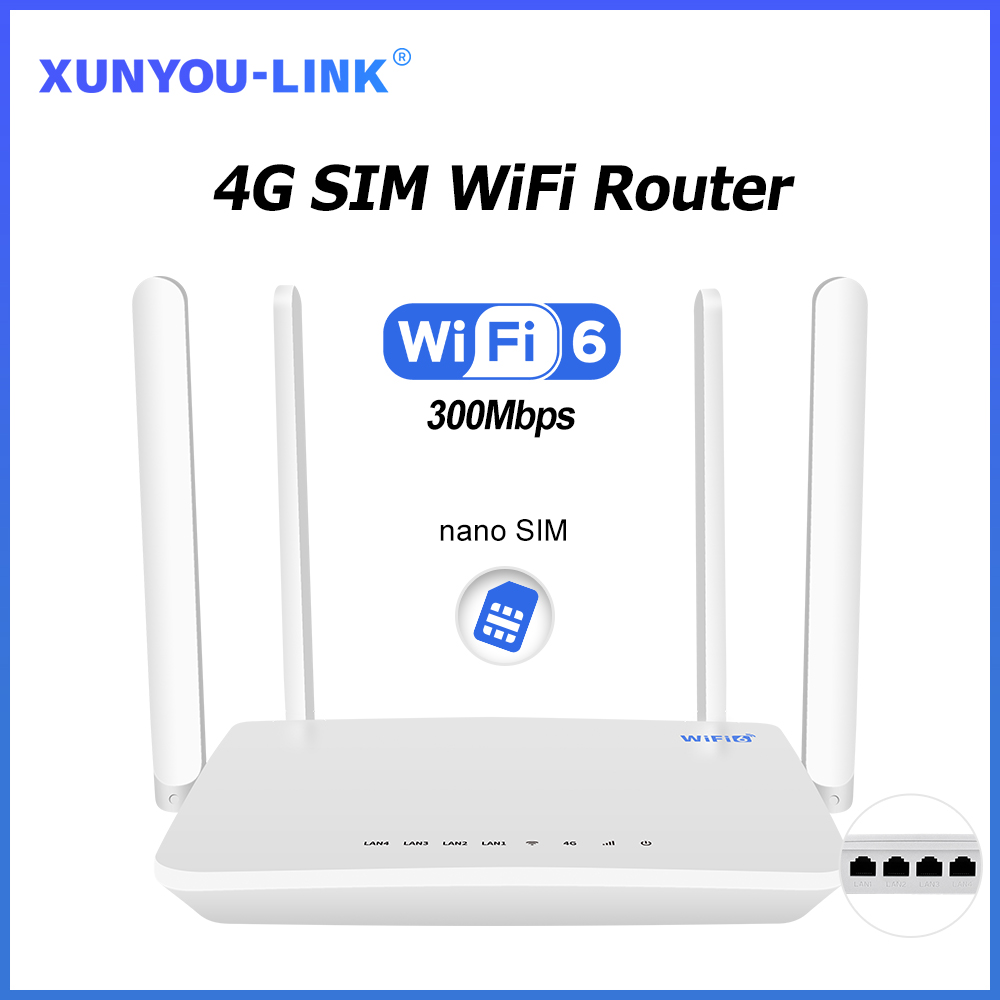 XUNYOU-LINK 4G SIM WiFi Router - 4G Lte Router Sim review and price