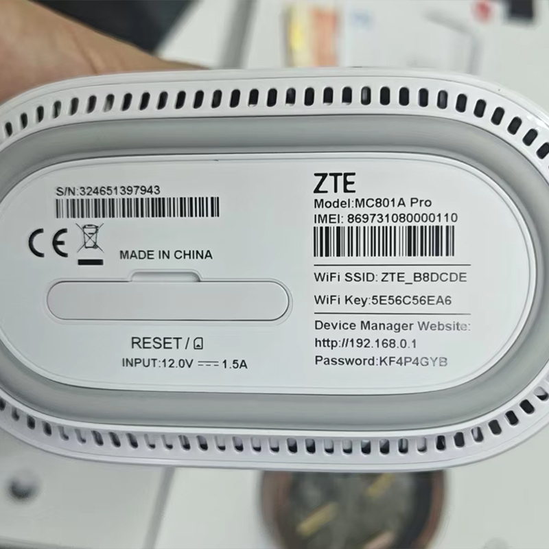 ZTE 5G Indoor WiFi Router MC80 - 4G Lte Router Sim review and price