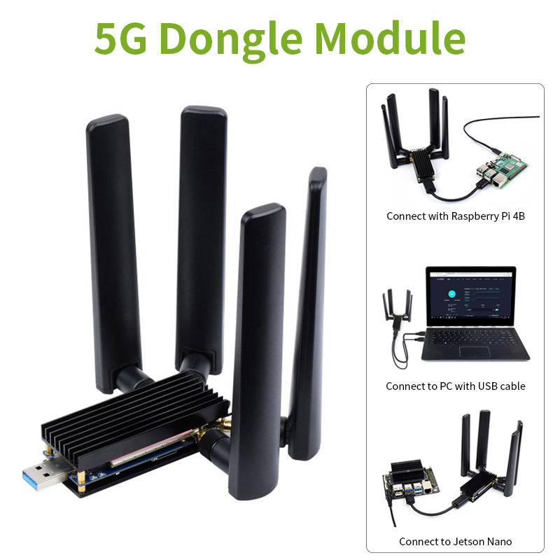 5G Dongle Module USB 3.1 to M. - Raspberry Pi Keyboard review and price