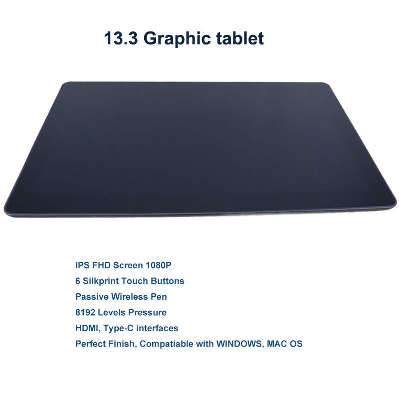 13.3 Inches Graphic Tablet 819 - Drawing Pad Signature review and price